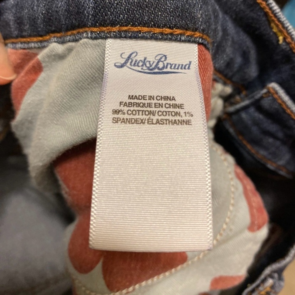 Lucky Brand Jeans Womens 10/30 Sofia Boot Bootcut Mid Rise Blue Denim Stretch - Picture 9 of 11